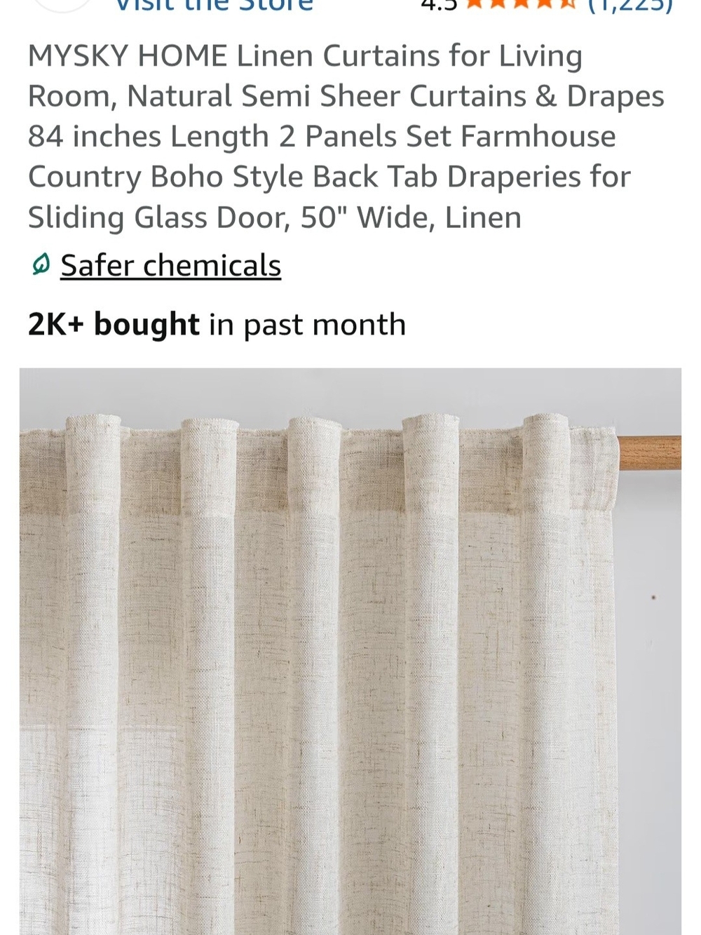 NEVER USED: Linen-Texture Wall Tapestry in Ivory